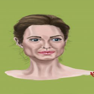 Angelina Jolie Portre Çizim