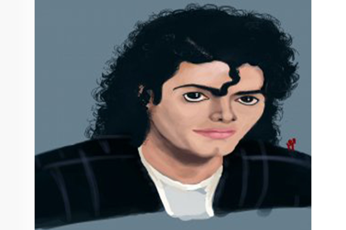 Michael Jackson Portre Çizim